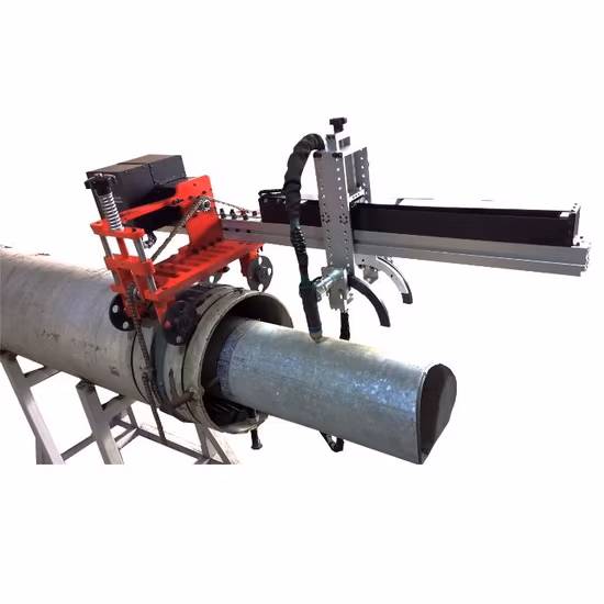 Máquina automática CNC de corte a plasma por chama para tubos